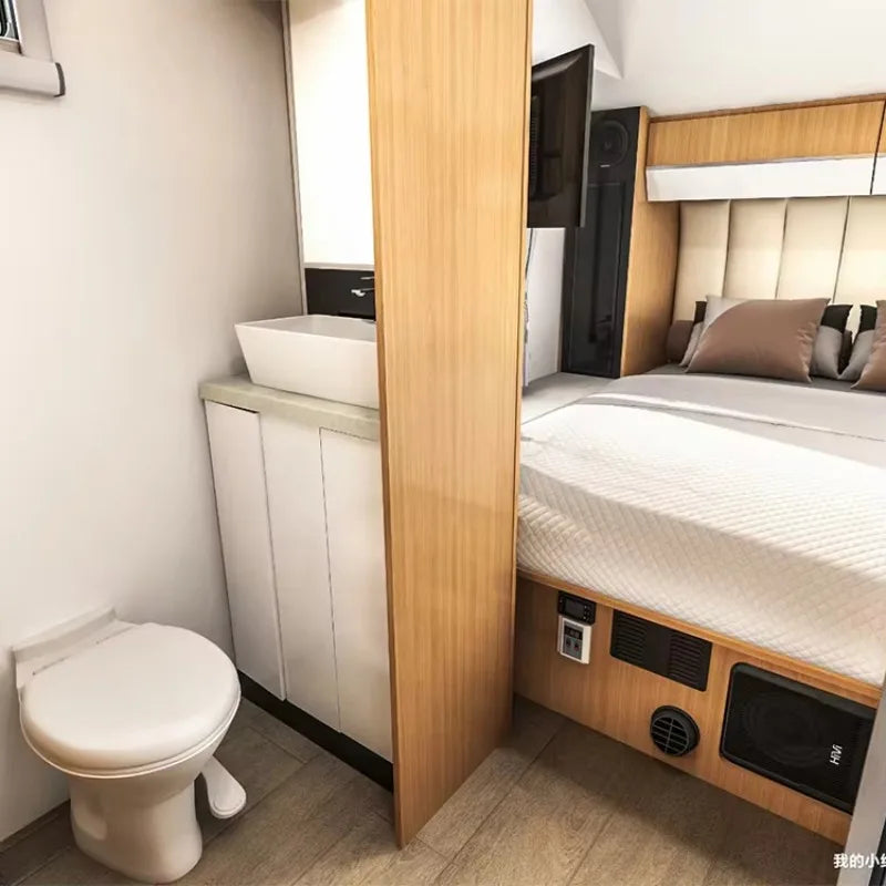 Fiberglass Travel RV Caravan Trailer