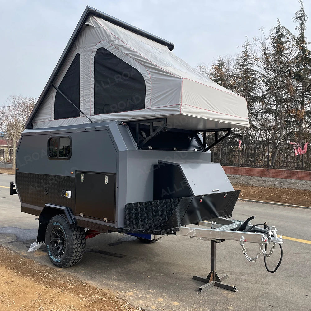 Galvanized Off-Road Camping Travel Trailers