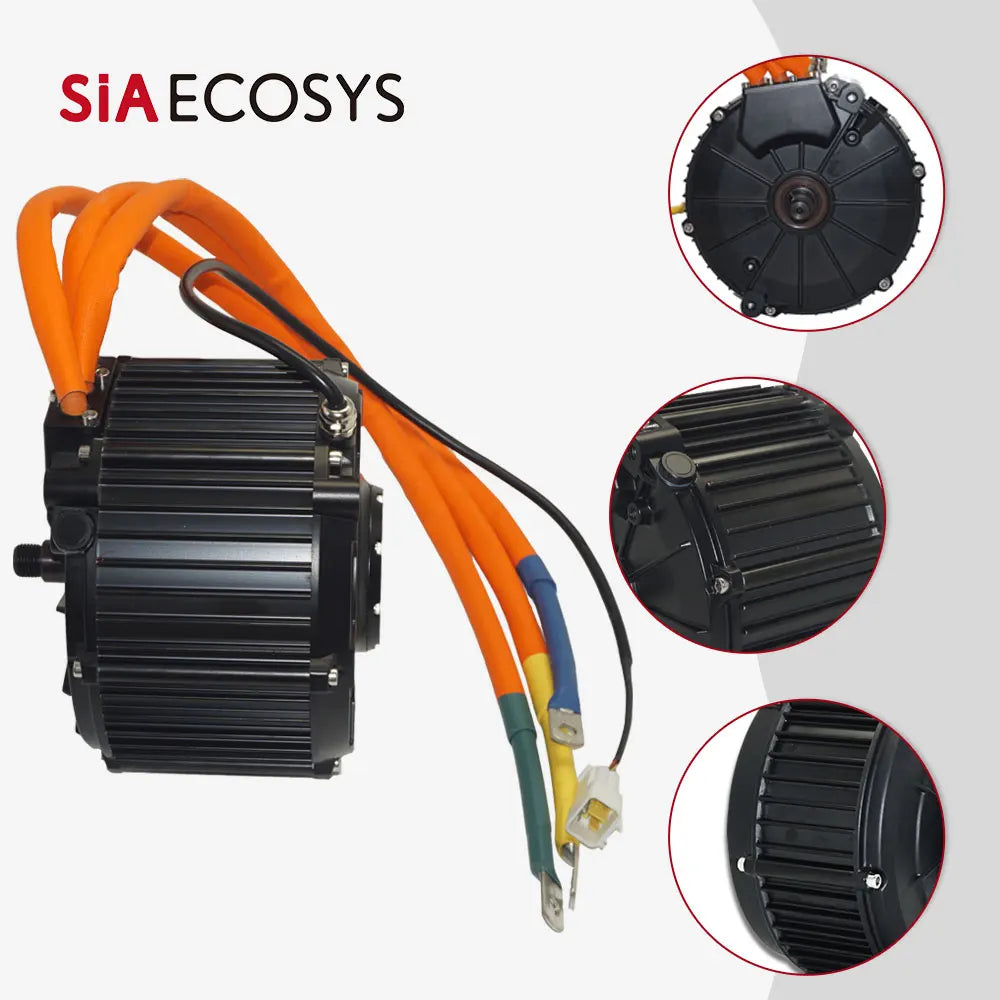 QS Motors 165 10000W Hall Mid Drive