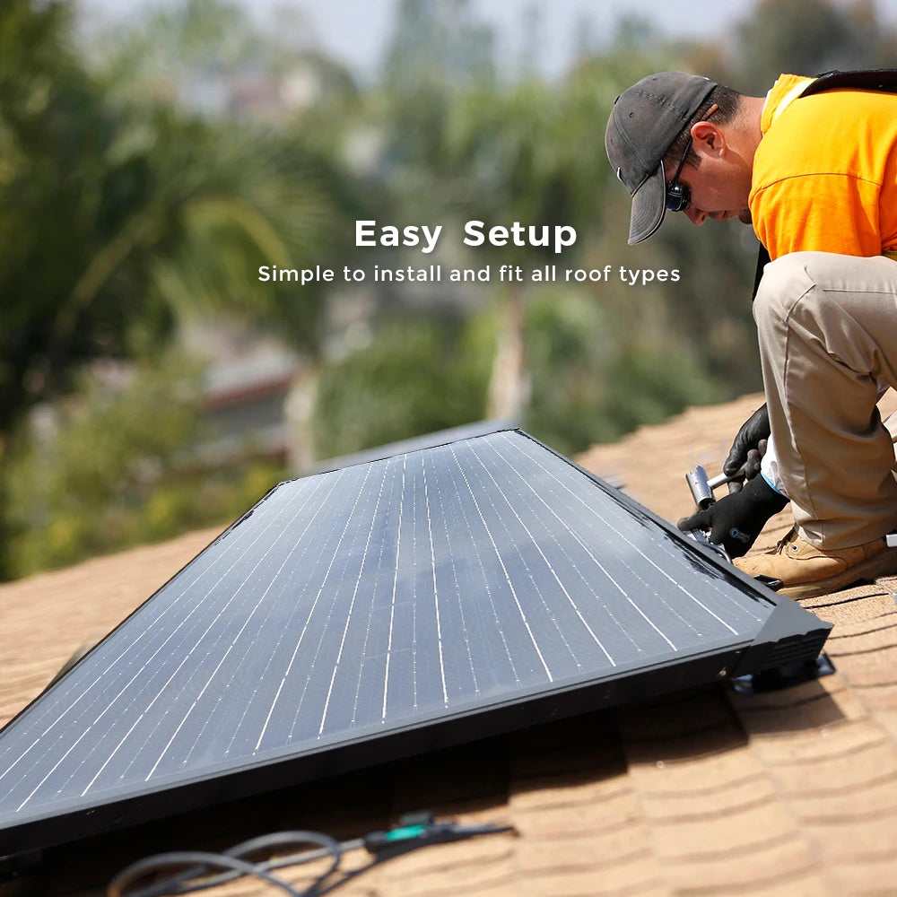 1500W 3000W Solar Panel1000W 2000W Solar High Efficiency Portable Power Bank