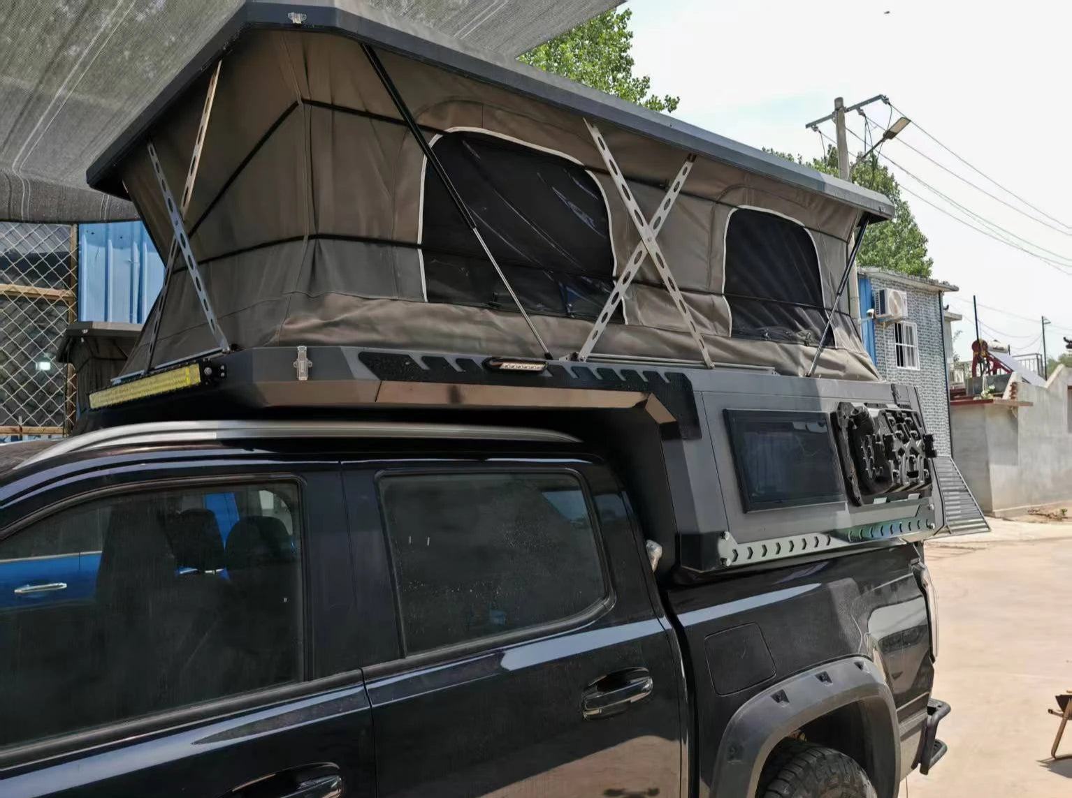 Pickup Truck Camper Trailer