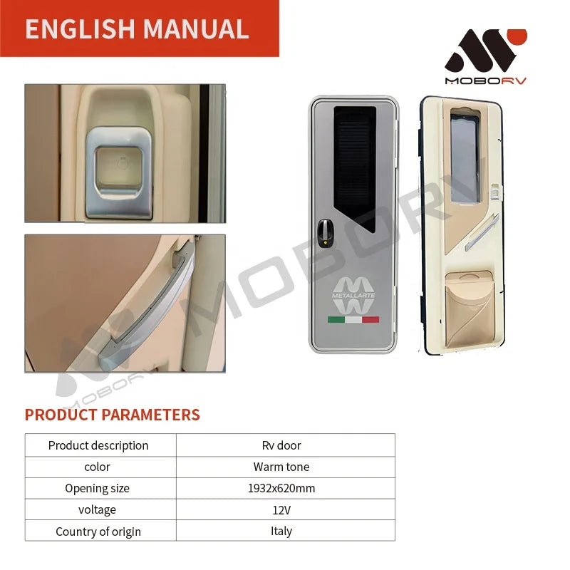 2025 MOBORV Motorhome Door