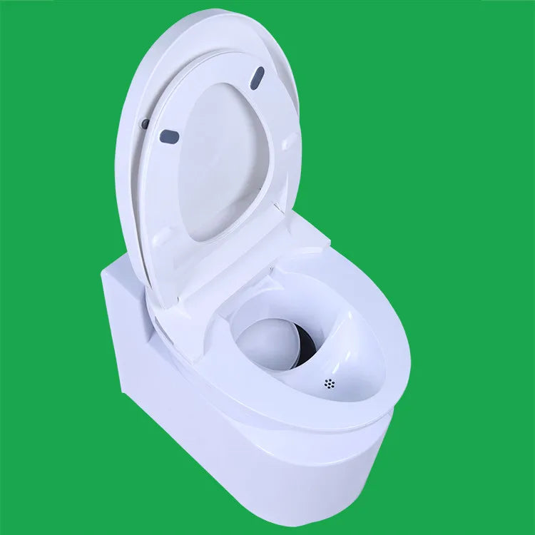Waterless Flushing Biodegradable Smart Toilet