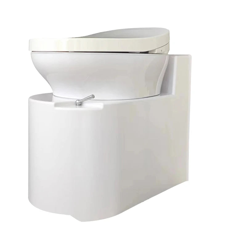 Waterless Flushing Biodegradable Smart Toilet