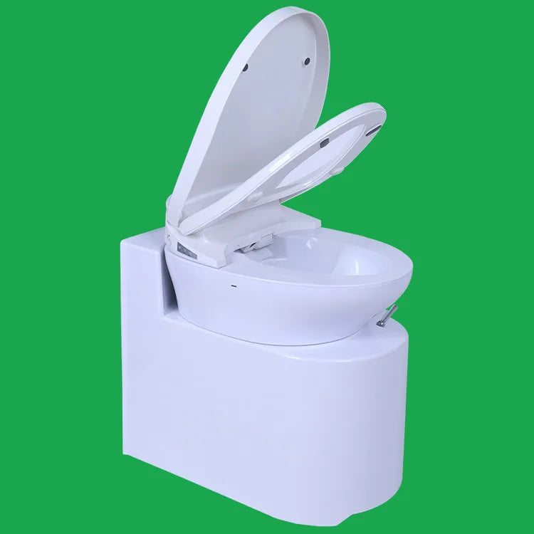Waterless Flushing Biodegradable Smart Toilet