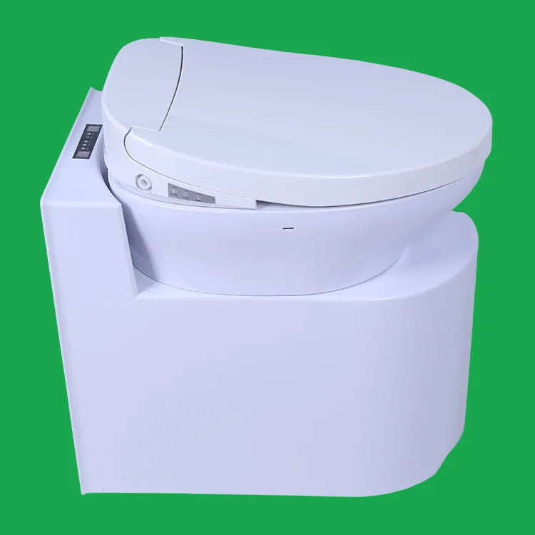 Waterless Flushing Biodegradable Smart Toilet