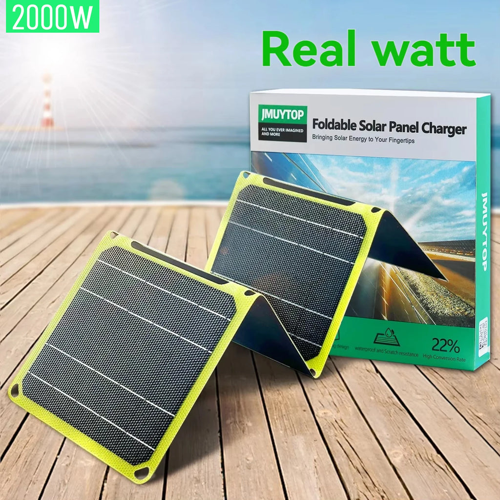 2000W powerful portable foldable solar panel flexible 5v